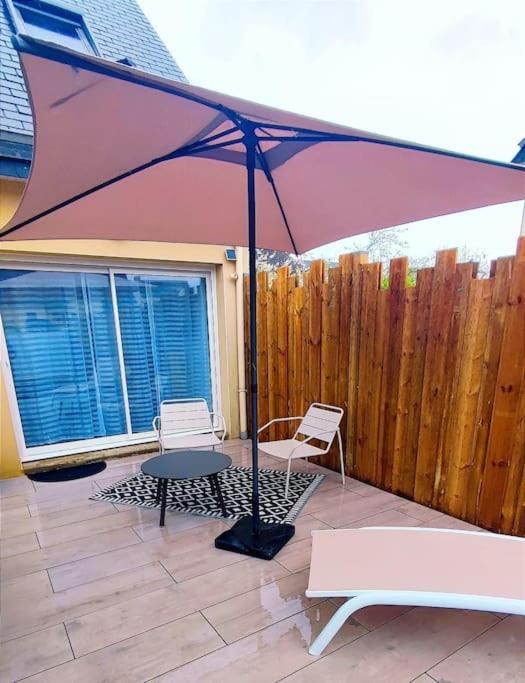 Appartement Cosy, Detente Avec Terrasse Pleurtuit Екстериор снимка